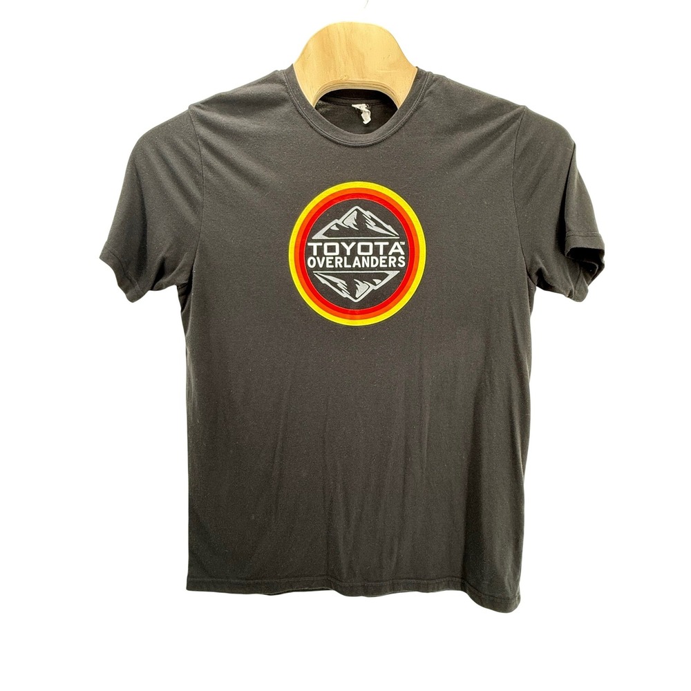 Toyota Overlanders Graphic T-Shirt Large Black Off-Road Adventure Gorpcore‎ Tee